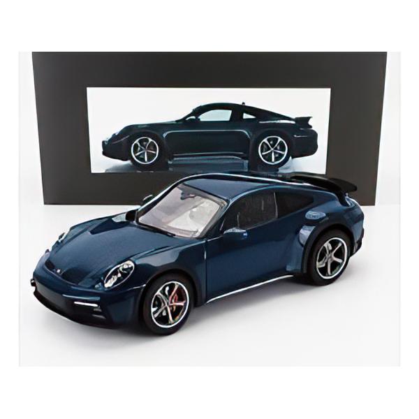 PORSCHE 911 992 DAKAR 2023 フィヨルドブルー/グリーン Norev 1/1...