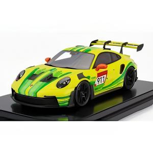 PORSCHE 911 992 GT3 RS No911 クーペ 2023 ショーケース付き イエローグリーン/ Spark 1/12 200台限定