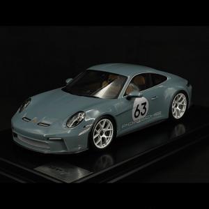 Porsche 911 S/T Type 992 2023 ショアブルー メタリック/ Spark 1/12 ポルシェディーラーモデルミニカー