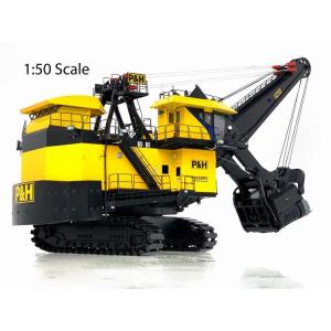 P&amp;H 4100XPC 大型油圧ショベル マイニング Weiss  1/50 建設機械模型　LEDラ...