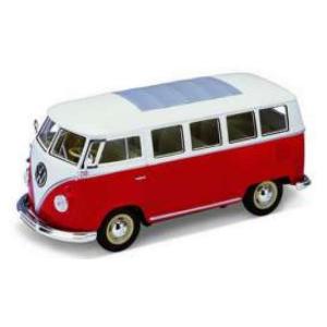 1963 フォルクスワーゲン クラシックバス レッド/ホワイト ワーゲンバス / WELLY 1/2...