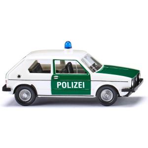 Volkswagenフォルクスワーゲン ゴルフI パトカー 警察車両 働く車 模型 モデル / Wi...
