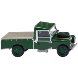 Land Rover ピックアップ ダークグリーン / Wiking 1/87 建設機械模型 工事車...