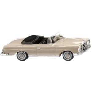 Mercedes Benz 280 SE Cabrio ベージュ / Wiking 1/87 ミニカ...