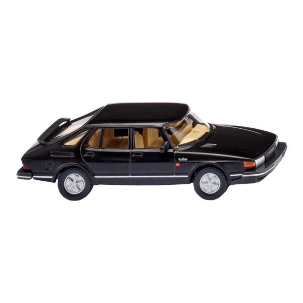 サーブ 900 ターボ ブラック 乗用車 / Wiking 1/87 ミニカー