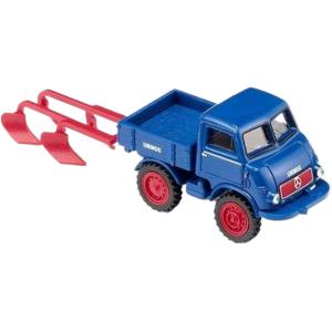 Unimog U 401 除雪機付き / Wiking 1/87 建設機械模型 工事車両