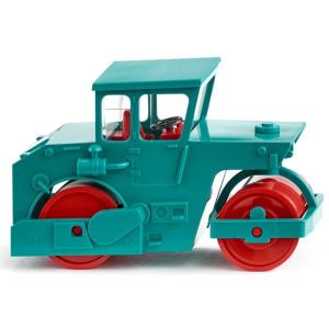 蒸気ローラー ロードローラー 水色 建設機械 重機 働く車 模型 ダイキャスト モデル / Wiki...