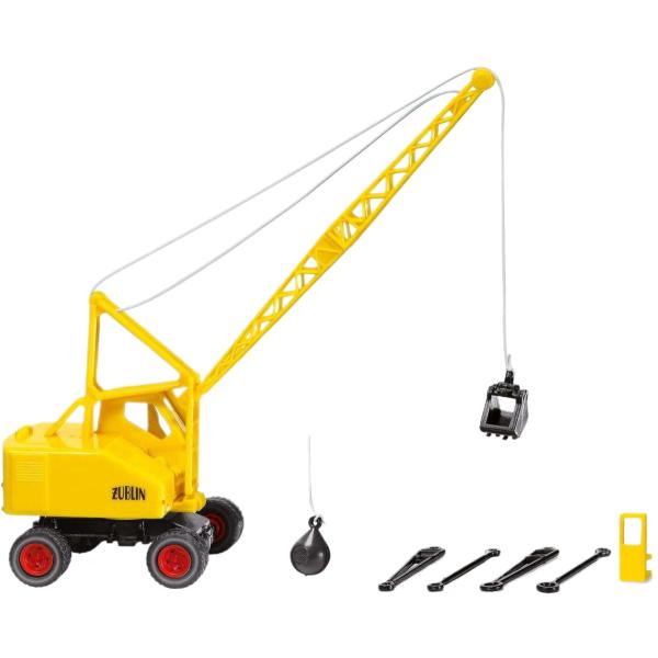 Zublin Fuchs F 301 デューティサイクルクレーン / Wiking 1/87 建設機...