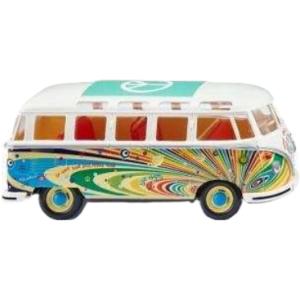 フラワーパワー Volkswagen T1 バス / Wiking 1/40 建設機械模型 工事車両