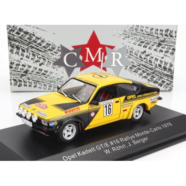 【予約】OPEL Kadett C GT/E #16 モンテカルロ 1976 4位 W.ロール ナイ...