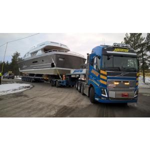 予約2017年4-6月以降発売予定Havator Volvoボルボ FH4 Globetrotter Broshuis SL 100 tonner 2+6 積み荷は含みませんトラック /WSI  建設機械模型 工事車両 1/50｜basque