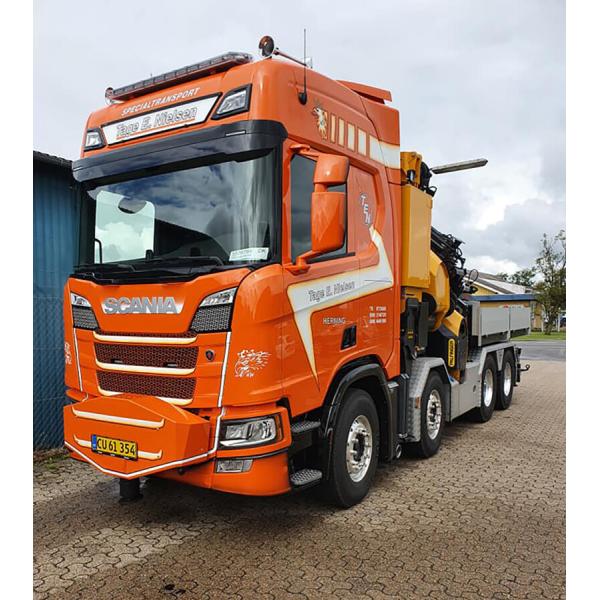 【予約】SCANIA R ハイライン CR20H 8X4 PALFINGER PK135 NIELS...