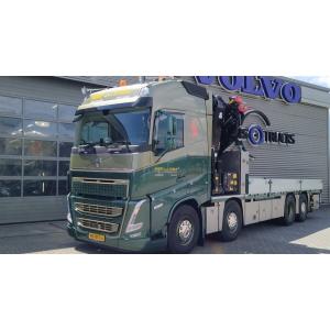 【予約】ALBERT VAN DE SCHEUR BV ボルボ FH5 8X2 フラットベッド + ...