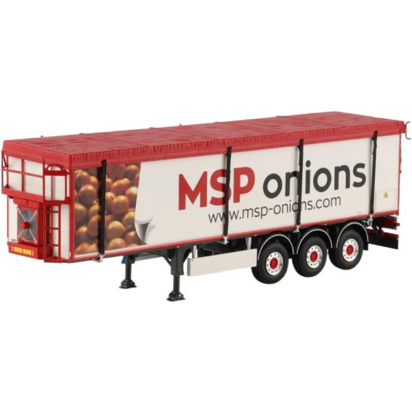 MSP Onions ベルトトレーラー 3軸 トレーラー / WSI 1/50 建設機械模型 工事車...