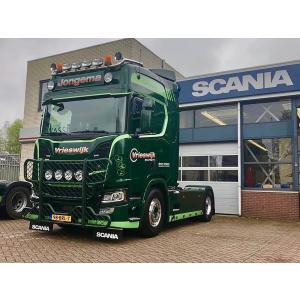 WSI 1/50 Mercedes Benz Actros MP3 LH 8x8 Scheuerle Intercombi 6+6+