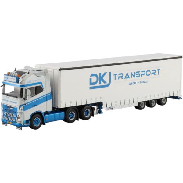 DKJ Transport Volvo FH4 Globetrotter XL カーテンサイドセミト...
