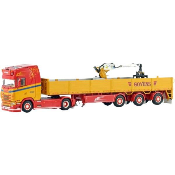 スカニア S ハイライン CS20H 4x2 トラック ブリック / WSI 1/50 建設機械模型...