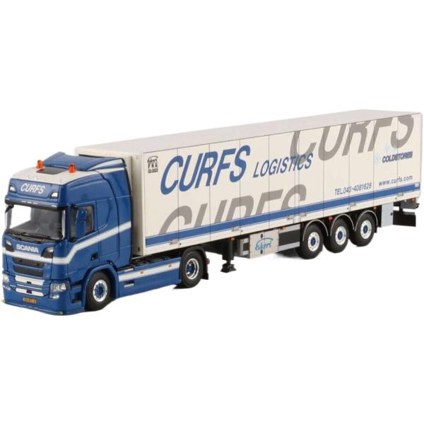 Curfs Transport Scania R Highline CR20H 冷凍セミトレーラー ...