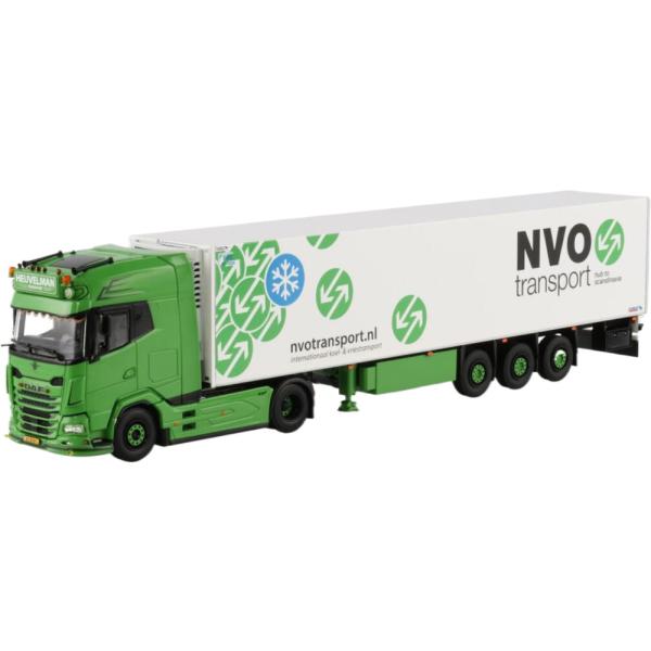 Heuvelman GSO DAF XG+ リーファートレーラー トレーラー / WSI 1/50 ...