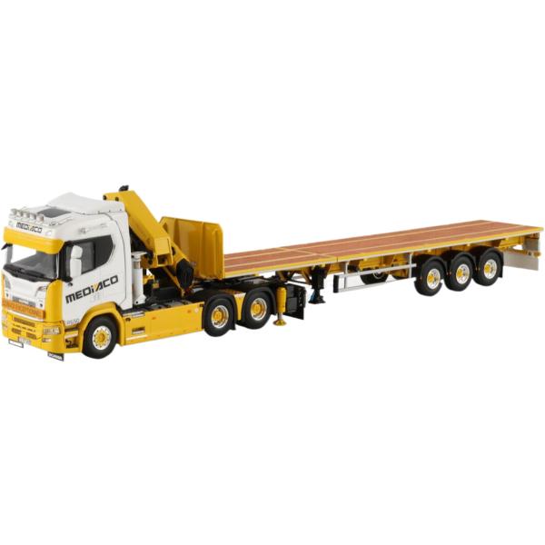Mediaco Scania R Normal CR20N セミトレーラー Palfinger PK...