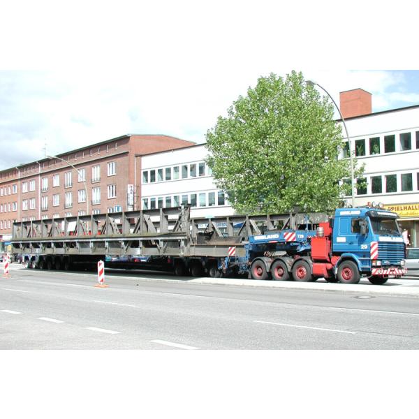 【予約】 SEELAND SCANIA 3シリーズ 8X4 SCHEUERLE インターコンビ 9軸...