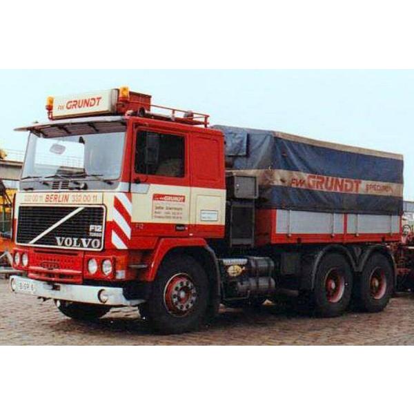 【予約】2026年発売予定 Volvoボルボ F12 6X4 F.W. Grundt / WSI 1...