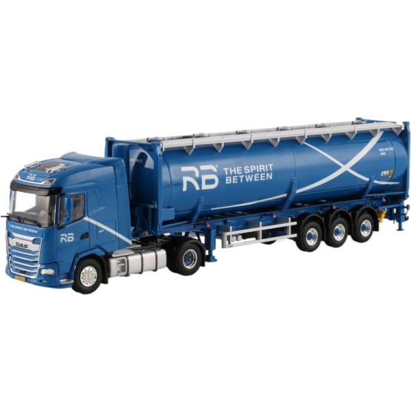 RB Logistics DAF XG 40ft タンクコンテナ / WSI 1/50 ミニカー 模...