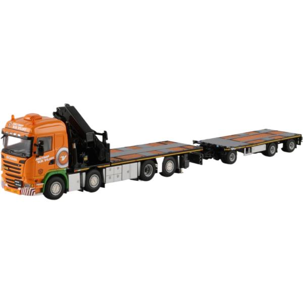 Holtrop VD Vlist Scania Streamline フラットベッド+Palfing...