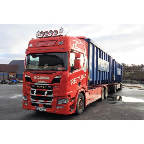 【予約】2026年発売予定 RETURA SCANIA R CR20H 6x2 フックリフト コンテ...