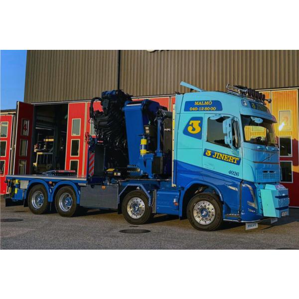 【予約】2026年 JINERT VOLVO FH5 GLOBETROTTER 8x4 フラットベッ...