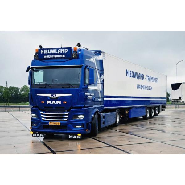 【予約】2026年発売予定 NIEUWLAND MAN TGX GX 4x2 3軸 冷凍トレーラー ...