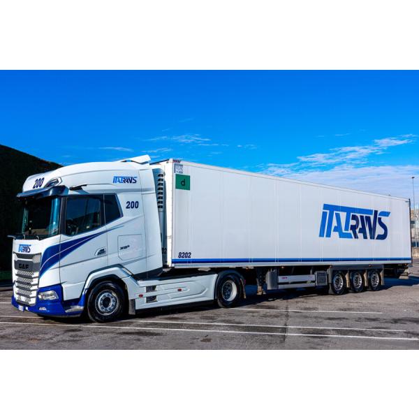 【予約】2026年発売予定 DAF XG+ 4X2 リーファートレーラー / WSI 1/50 建設...
