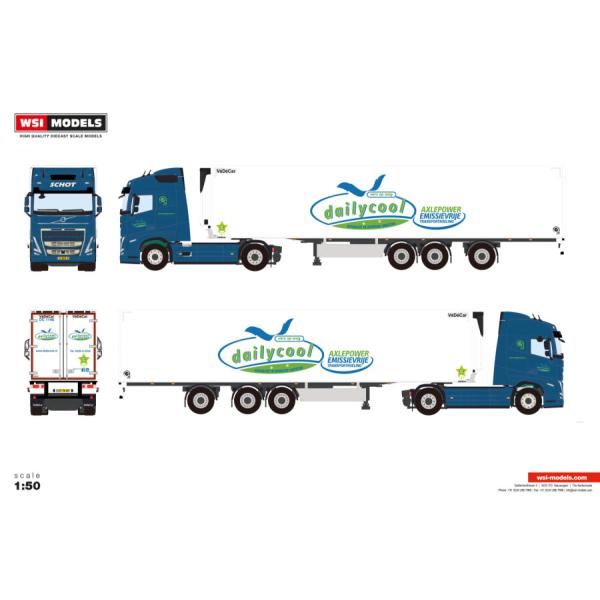 【予約】2026年 Volvo FH5 GLOBETROTTER 4X2 リーファートレーラー Da...