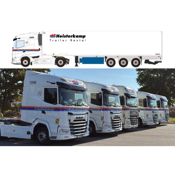 【予約】2026年発売予定 DAF XG MY25 4X2 リーファートレーラー 3軸 Heiste...