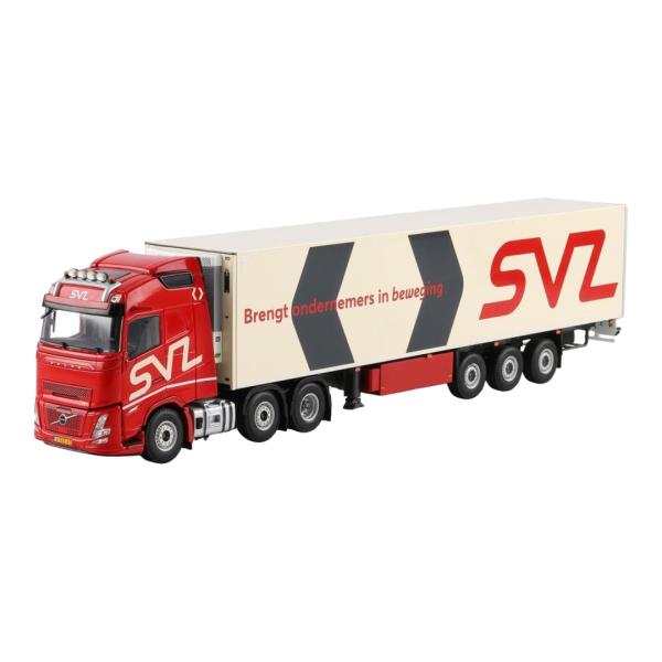 SVZ ボルボ FH Aero Globetrotter 6x2 ツインステア 冷凍セミトレーラー ...