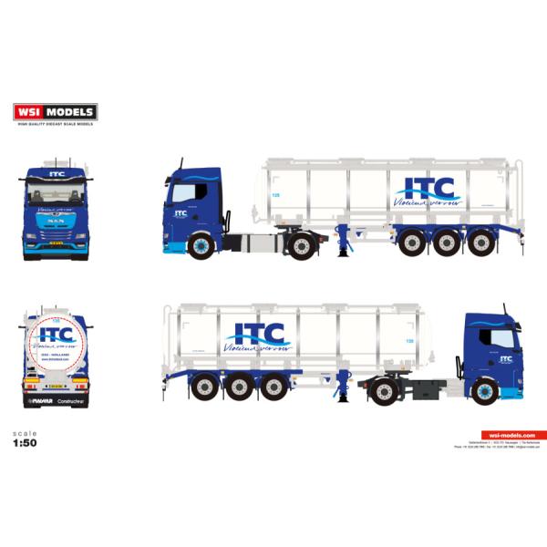 【予約】2026年発売予定 MAN TGX GM 4X2 タンクトレーラー 3軸 ITC Holla...