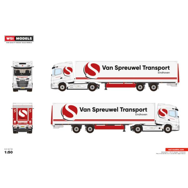 【予約】2026年発売予定 Van Spreuwel Transport DAF XG MY25 4...