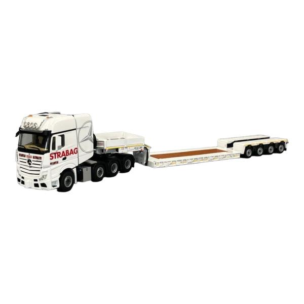 STRABAG メルセデス・ベンツ Actros MP5 SLT ギガスペース 8x4 4軸ローロー...