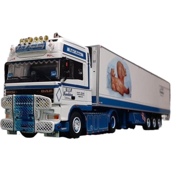D.S.P. Trucking DAF 95XF SSC reefer semitrailer冷蔵セ...