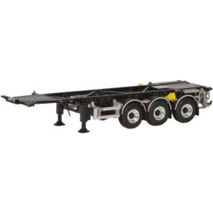 スワップボディ用コンテナシャーシ 3軸 03 1148 トレーラー / WSI 1/50 建設機械模...
