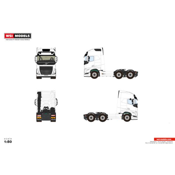 【予約】Volvo FH5 MY2024 GLOBETROTTER XL 6X2 TAG AXLE ...