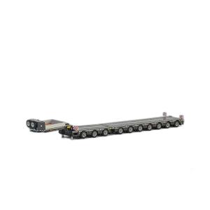 低床トレーラー 7 Axle + Dolly 3 Axle 04-2032/ WSI 1/50  建...