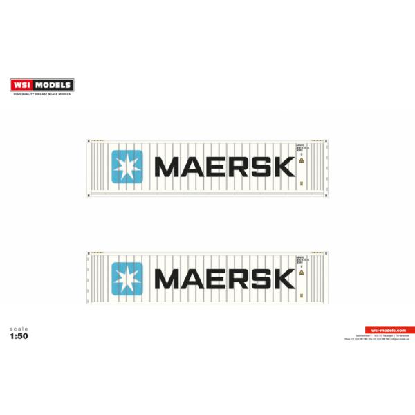 【予約】2026年発売予定 MAERSK 40FT REEFER CONTAINER STAR CO...