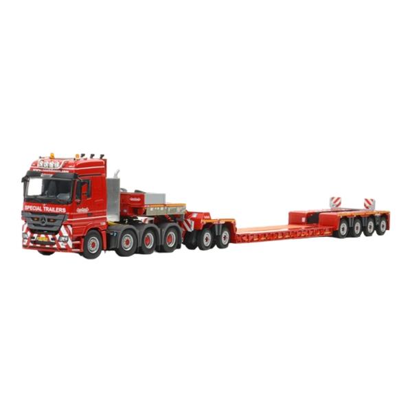 Mercedes Benz MP3 8x4 ペンデル 2軸ドリー 低床トレーラー 重機運搬車 / W...