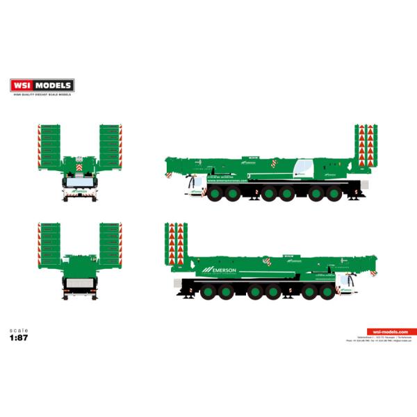 【予約】2026年発売予定 Liebherrリープヘル LTM 1400-6.1 Emersonエマ...