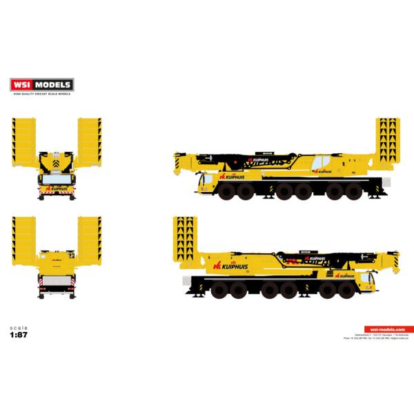 【予約】2026年発売予定 Liebherr LTM 1400-6.1 Crane Kuiphuis...