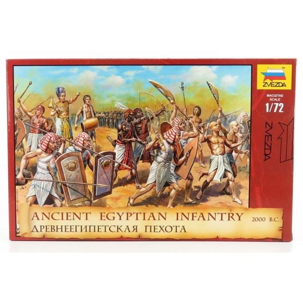 Figures Ancient Egyptian Infantry 2000 B.C. ZVEZDA...