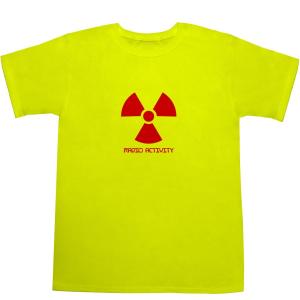 放射能 Tシャツ RADIO ACTIVITY T-shirts【コンピューター】【テクノ】【クラフトワーク】【ティーシャツ】【バンド】【ロック】｜bass-controll