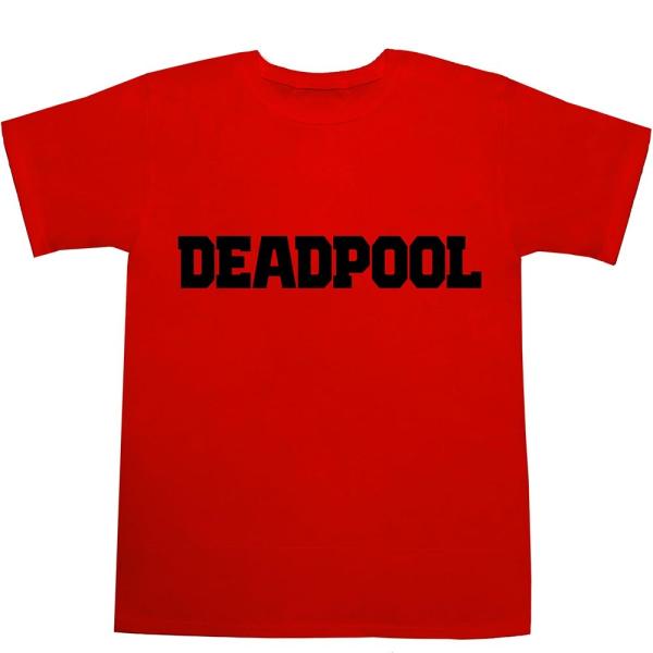 デッドプール Ｔシャツ DEADPOOL T-shirts【映画】【ロゴ】【ティーシャツ】【マーベル...