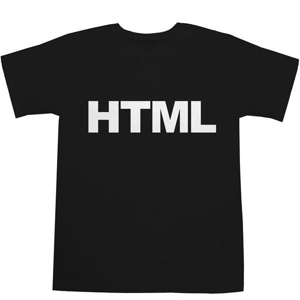 HTML Tシャツ T-shirts【コンピューター】【WEB】【プログラム】【ティーシャツ】【職業...